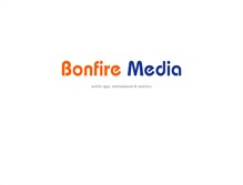 Tablet Screenshot of bonfiremedia.com